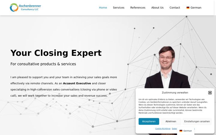 Snímek obrazovky aschenbrenner-consultancy.com