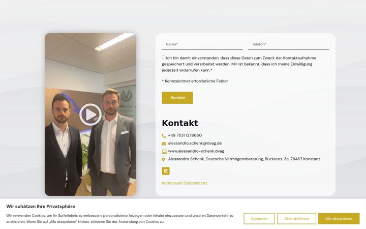 Screenshot of aschenk.de