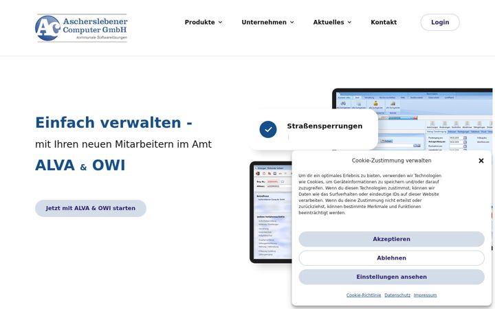 Screenshot of ascherslebener-computer.de
