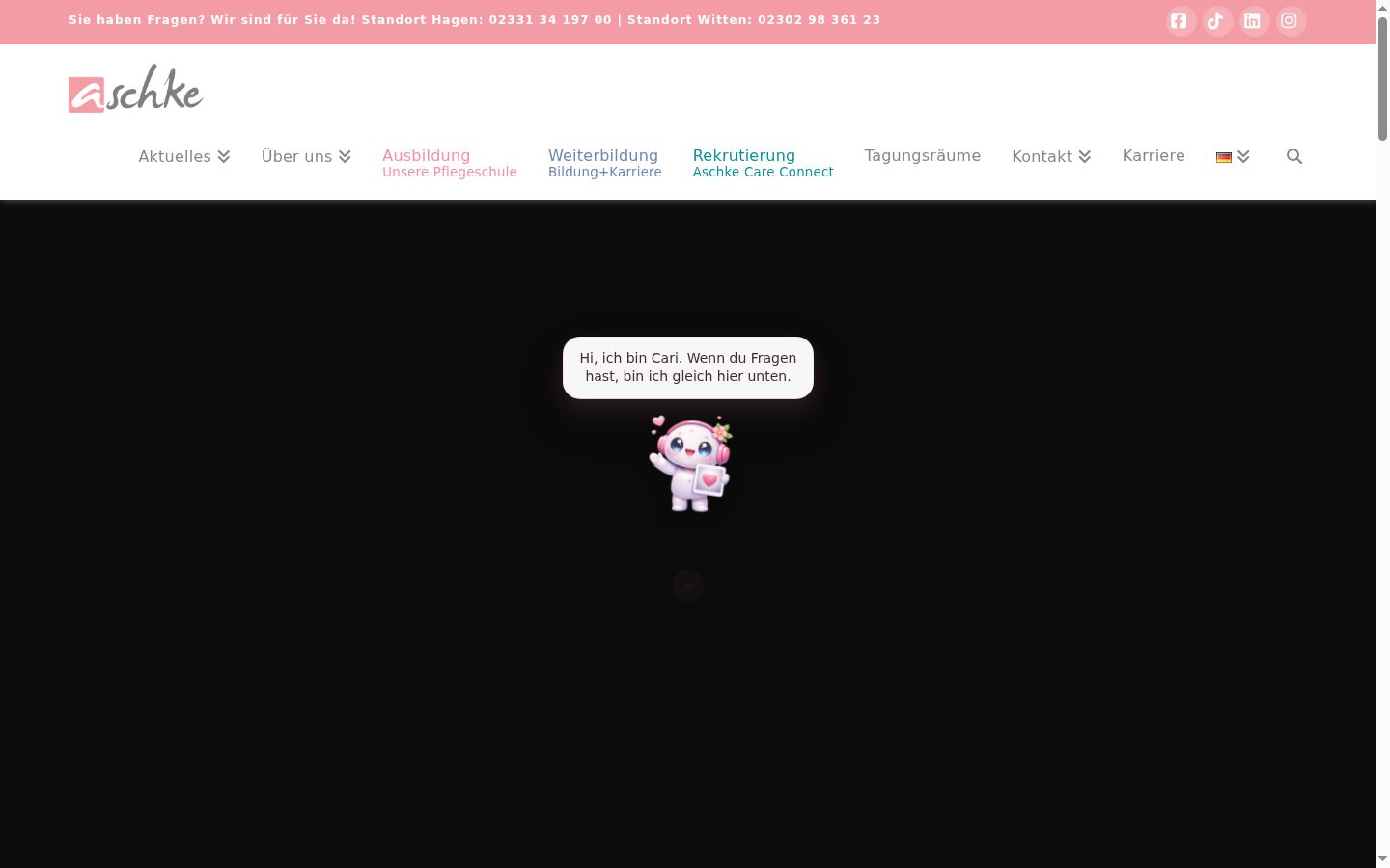 Screenshot του banner συγκατάθεσης που εμφανίστηκε πριν από οποιαδήποτε αλληλεπίδραση