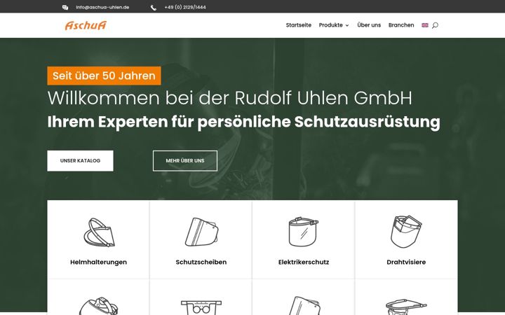 Screenshot of aschua-uhlen.de