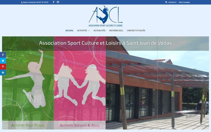 Képernyőkép: ascl34430.fr