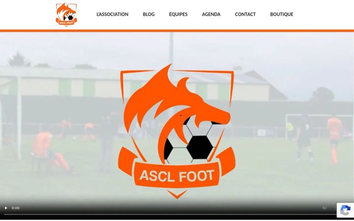 Posnetek zaslona asclfoot.fr