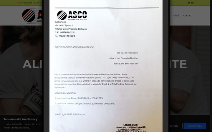 Screenshot of asco-zola.it