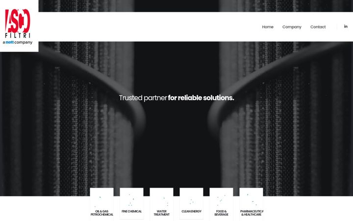 Screenshot of ascofiltri.com