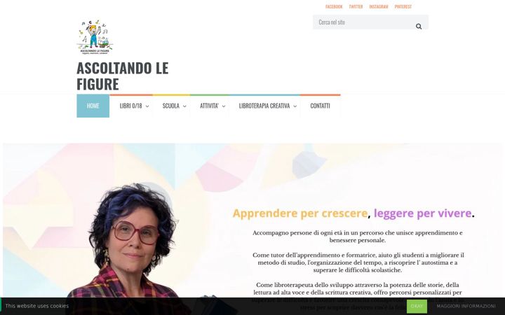 Screenshot of ascoltandolefigure.it