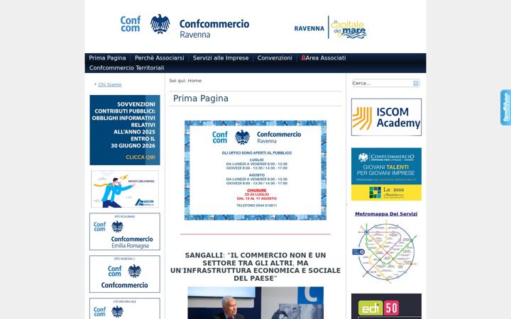 Screenshot of ascom.ra.it