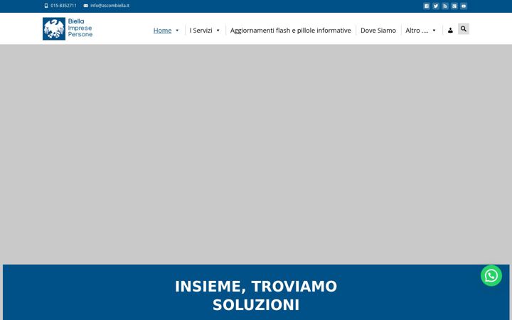 Snimka zaslona za ascombiella.com