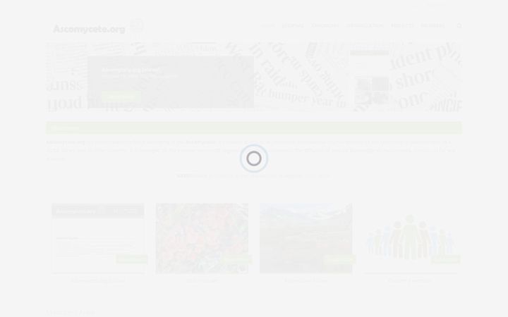 Screenshot of ascomycete.org