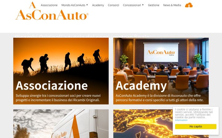 Screenshot of asconauto.it