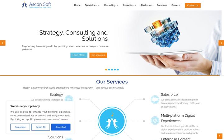 Screenshot of asconsoft.com