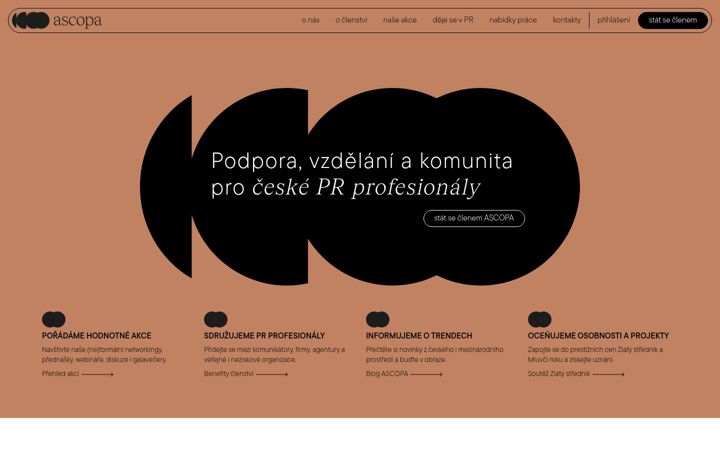 Screenshot of ascopa.cz