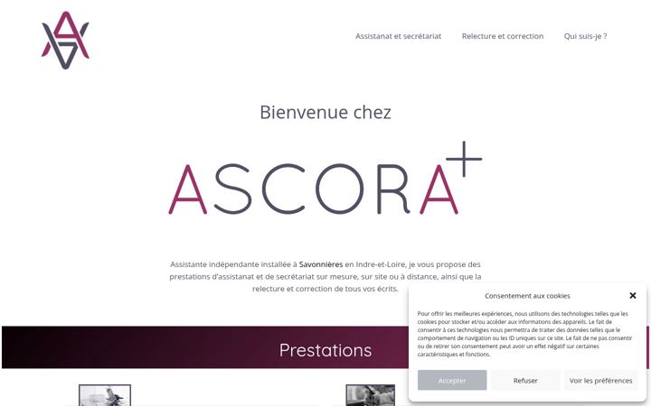 Captura de ecrã de ascora-plus.fr