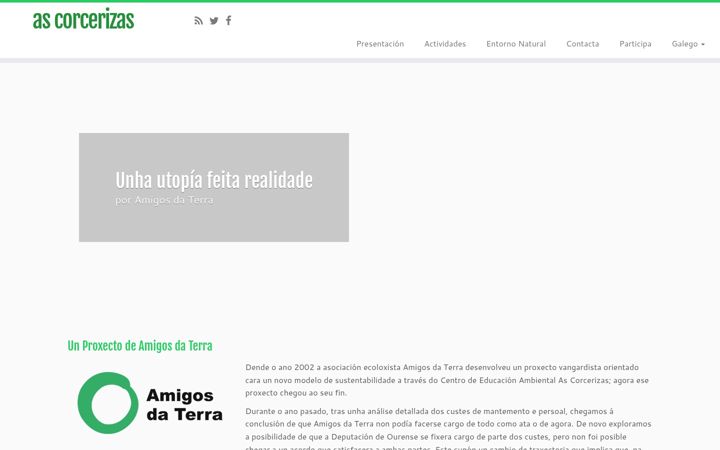 Screenshot of ascorcerizas.com