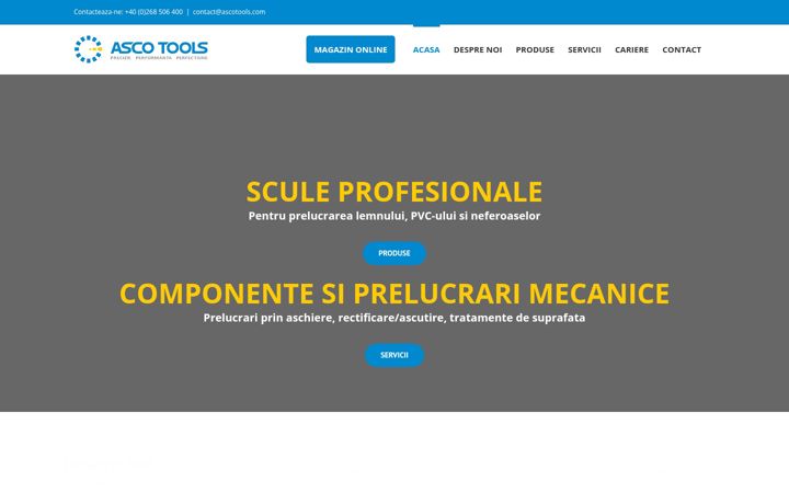 Screenshot of ascotools.com
