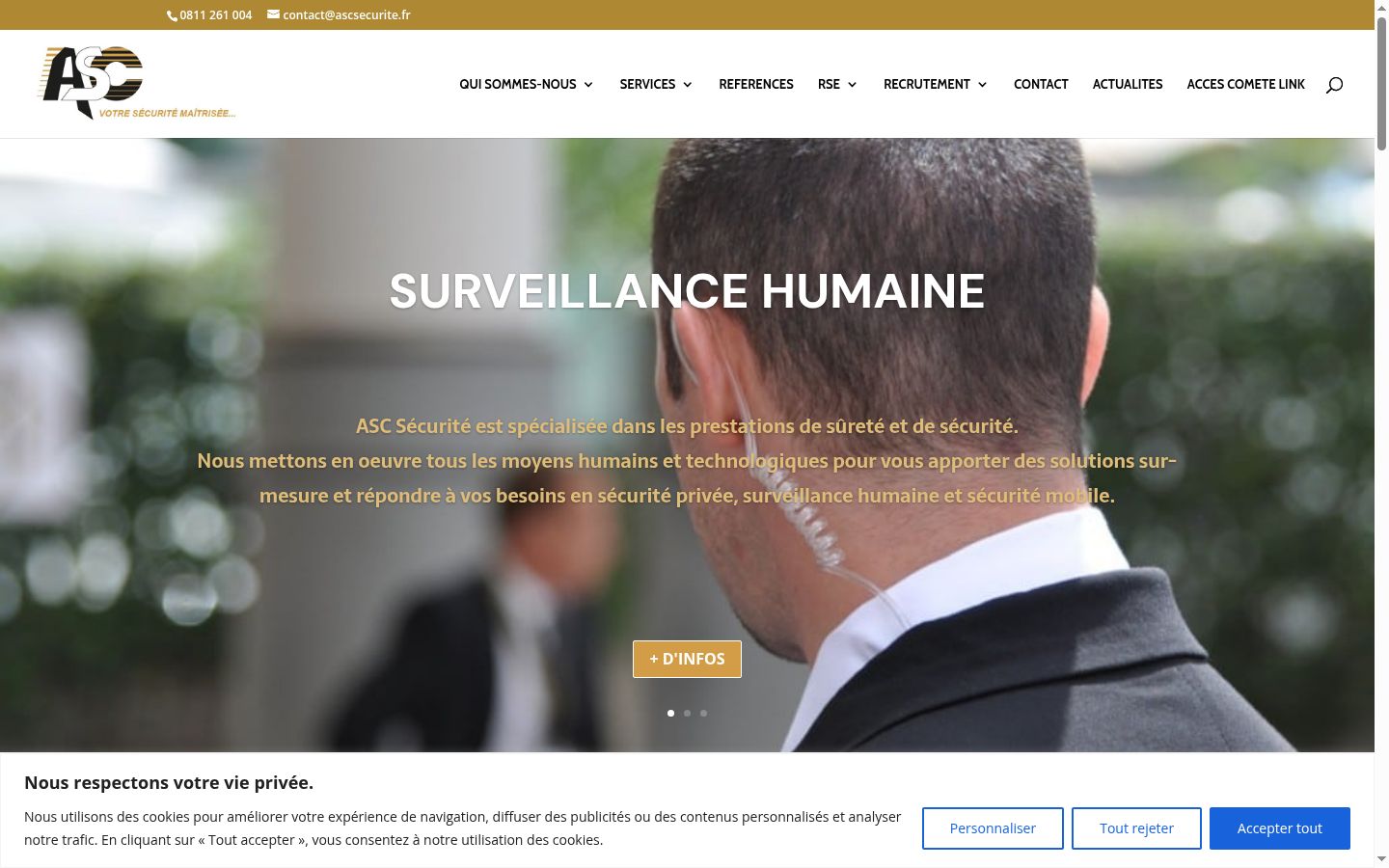 Screenshot tal-banner tal-kunsens muri qabel kwalunkwe interazzjoni