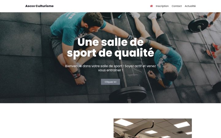 Screenshot of ascsv-culturisme.fr