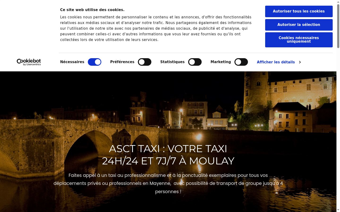 Screenshot van de toestemmingsbanner zoals getoond vóór enige interactie