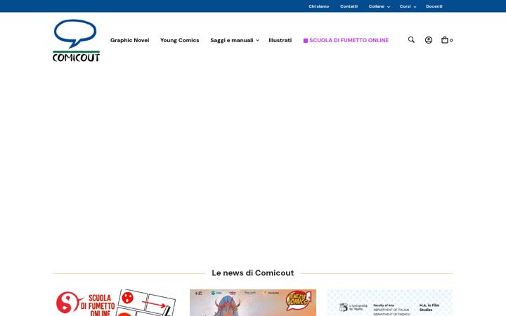 Screenshot of ascuoladifumetto-online.com