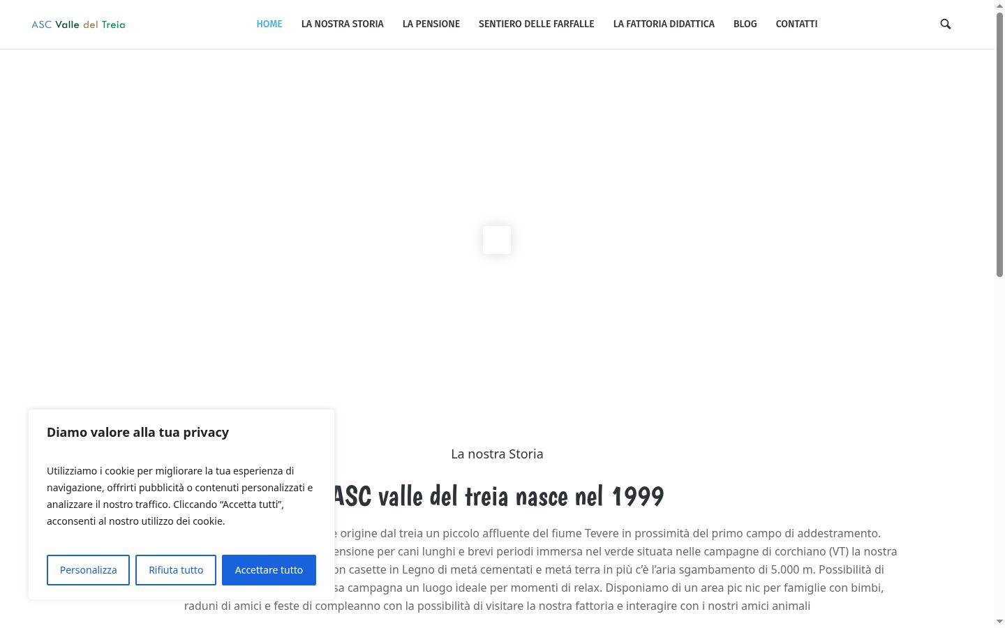 Zrzut ekranu banera zgody wyświetlanego przed jakąkolwiek interakcją