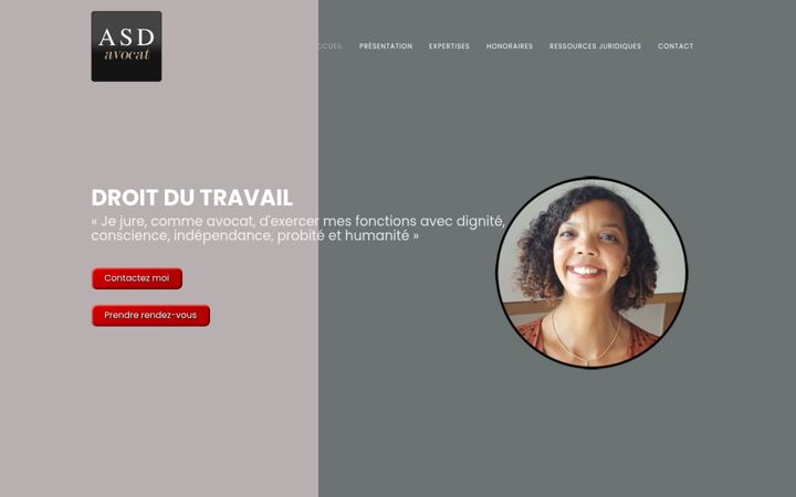 Ekrano kopija asd-avocat.fr