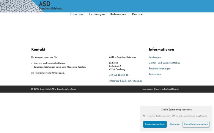 Posnetek zaslona asd-baudienstleistung.de