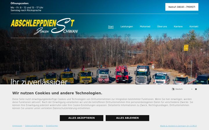 Screenshot of asd-schwan.de