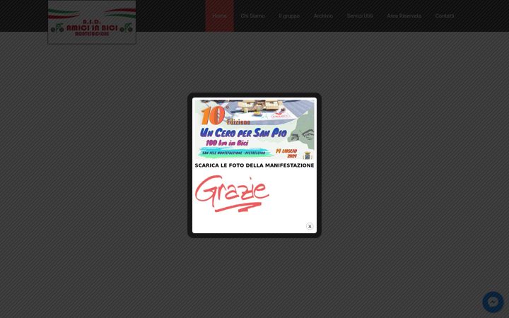 Screenshot of asdamiciinbici.it