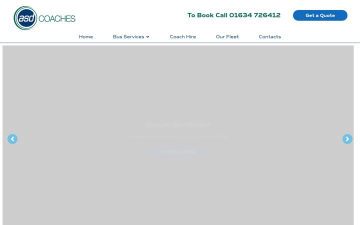 Screenshot stránky asdcoaches.co.uk