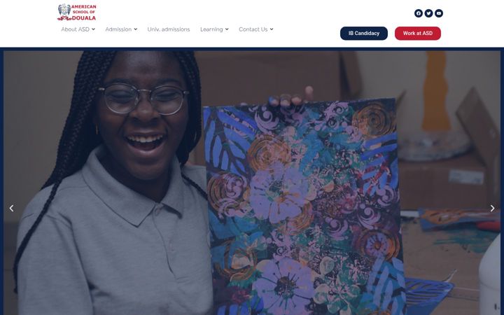 Screenshot of asddouala.com