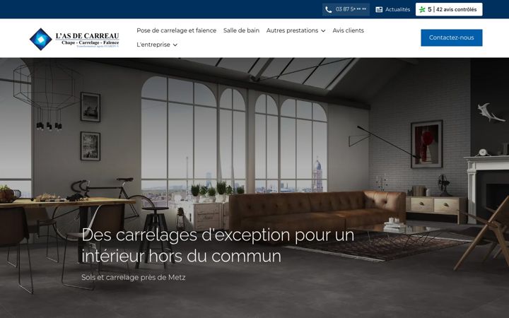 Screenshot of asdecarreau.fr