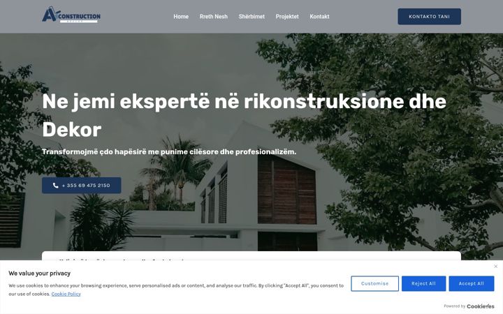 Screenshot of asdecorconstruction.com