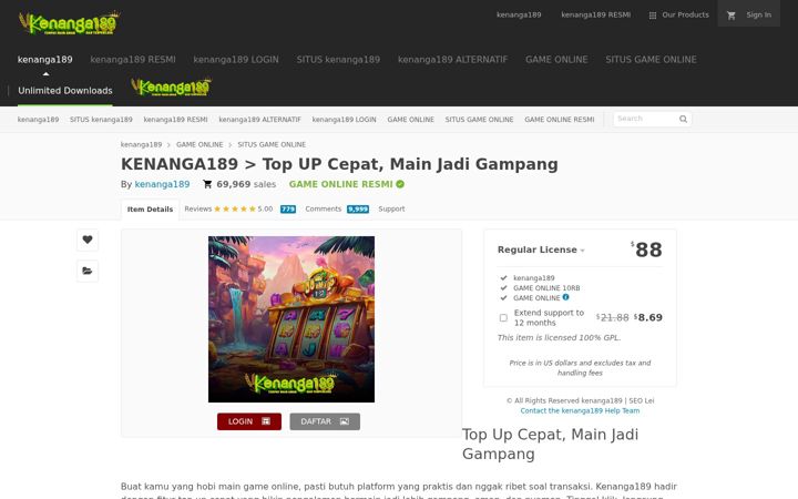 Screenshot of asdelights.com