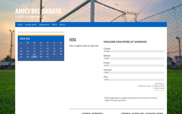 Screenshot of asdelsabato.altervista.org