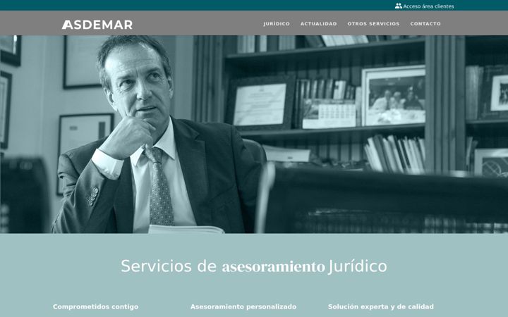 Screenshot di asdemar.es
