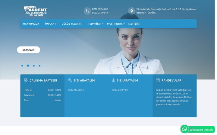 Screenshot of asdentklinik.com