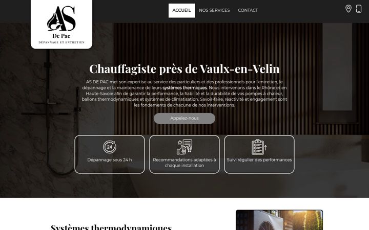 Screenshot of asdepac.fr