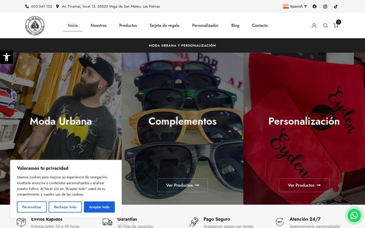 Screenshot of asdepicasmodaurbana.com