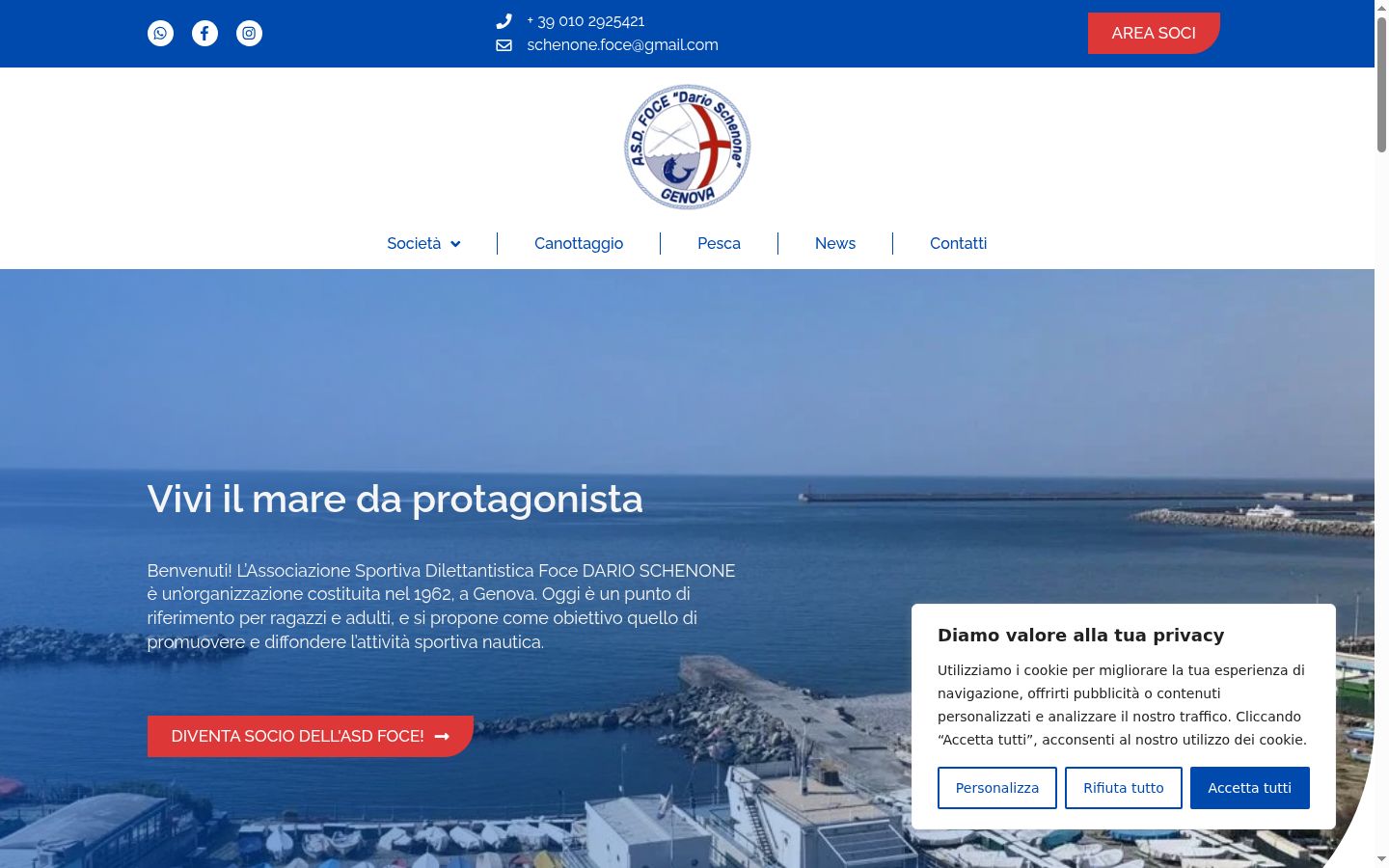 Snímka obrazovky banera súhlasu zobrazeného pred akoukoľvek interakciou