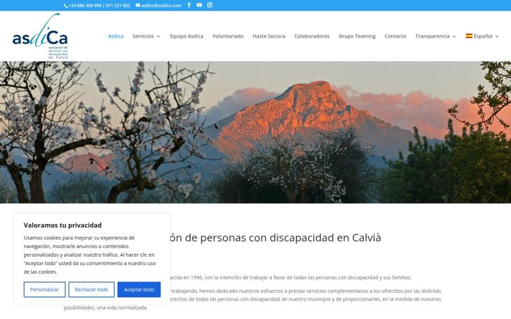 Screenshot of asdica.com