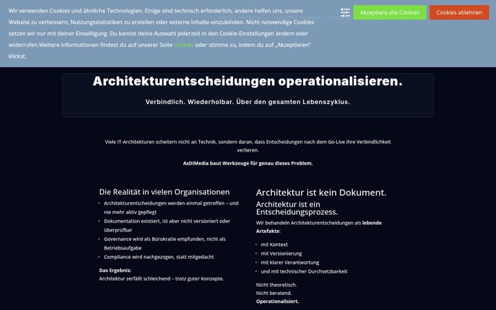 Screenshot of asdimedia.com