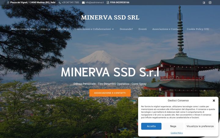 Screenshot di asdminerva.it