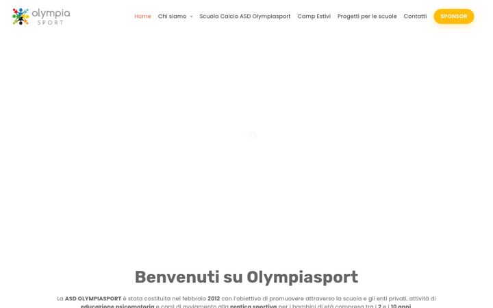 Screenshot van asdolympiasport.it