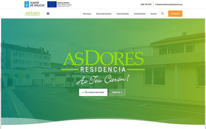 Screenshot of asdoresresidencia.es