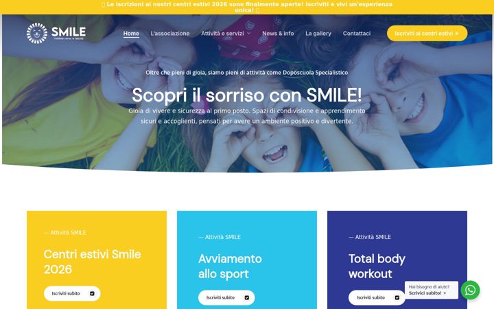 Screenshot of asdsmile.com