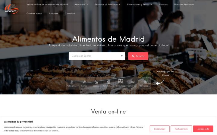 Screenshot of aseacam.com