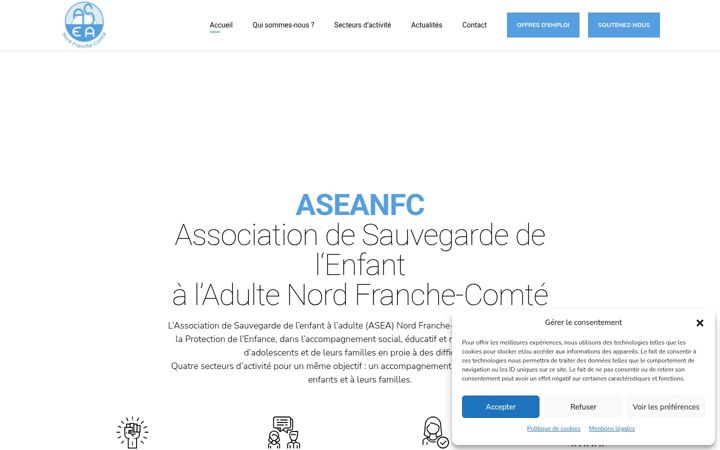 Screenshot von aseanfc.com