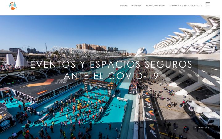 Screenshot of asearquitectos.es