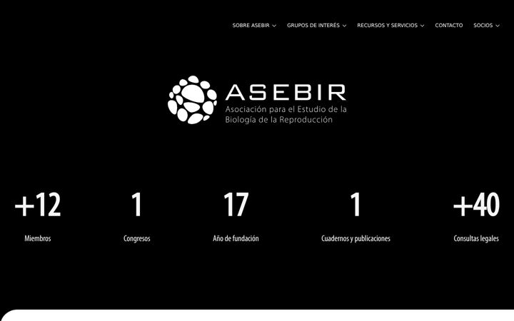 Screenshot of asebir.com