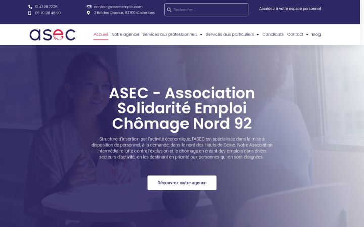 Képernyőkép: asec-emploi.org